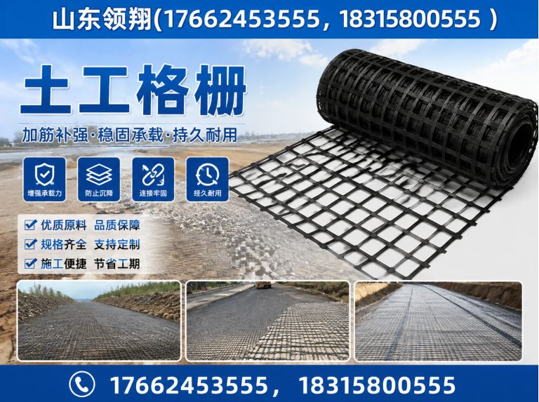 益阳土工格栅展示图